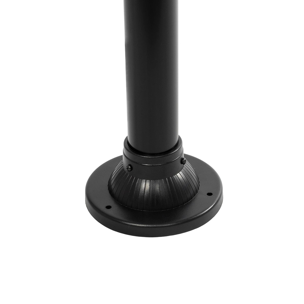 GLOBOSTAR® AGROS 61596 Φωτιστικό Κολωνάκι Κήπου με Ντουί 1 x E27 AC 220-240V Αδιάβροχο IP65 - Λευκό & Μαύρο - Μ20 x Π20 x Υ100cm - Image 6