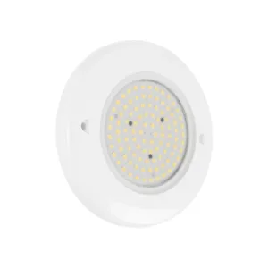 GLOBOSTAR® POOLARTY 61715 Υποβρύχιο Φωτιστικό για Σιντριβάνια/Πισίνες LED 8W 640lm 120° DC 12V Αδιάβροχο IP68 Φυσικό Λευκό 4500K Dimmable - Bridgelux SMD Chip - 1m VDE Rubber Καλώδιο - Μ13 x Π13 x Υ2cm - 3 Χρόνια Εγγύηση