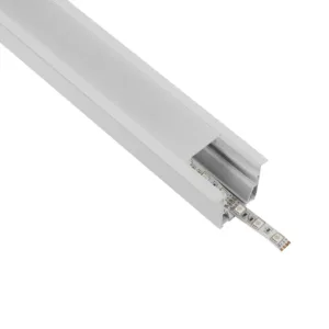 GLOBOSTAR® ALP-LINEAR RECESSA 61785-3M Χωνευτό Προφίλ Αλουμινίου με Λευκό Γαλακτερό Πατητό Κάλυμμα για Ταινίες LED IP20 - Λεuκό Ματ - Μ300 x Π3.5 x Υ4cm