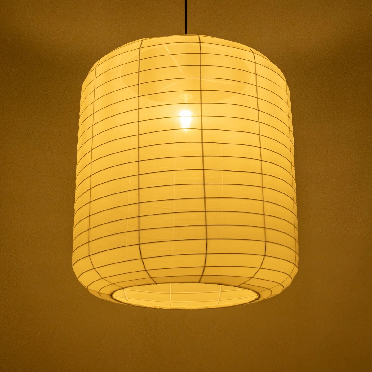 GLOBOSTAR® ROMINA 62001 Μοντέρνο Κρεμαστό Φωτιστικό Οροφής με Ντουί 1 x E27 AC 220-240V IP20 - Λευκό - Μ60 x Π60 x Υ65cm - Image 2