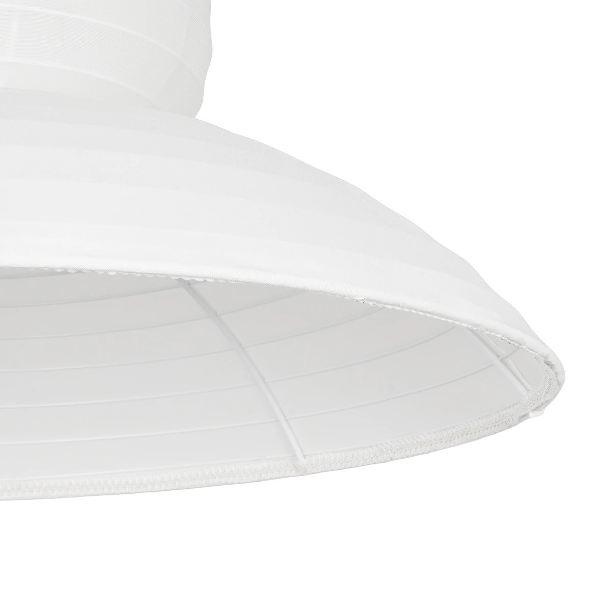 GLOBOSTAR® ROMINA 62003 Μοντέρνο Κρεμαστό Φωτιστικό Οροφής με Ντουί 1 x E27 AC 220-240V IP20 - Λευκό - Μ60 x Π60 x Υ51cm - Image 8