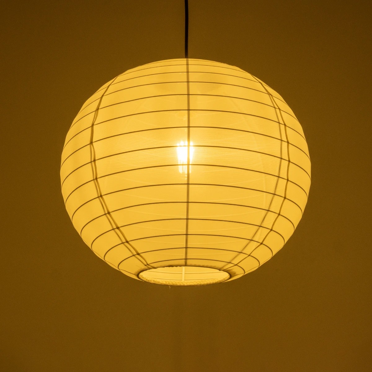 GLOBOSTAR® ROMINA 62004 Μοντέρνο Κρεμαστό Φωτιστικό Οροφής με Ντουί 1 x E27 AC 220-240V IP20 - Λευκό - Μ40 x Π40 x Υ37cm - Image 2
