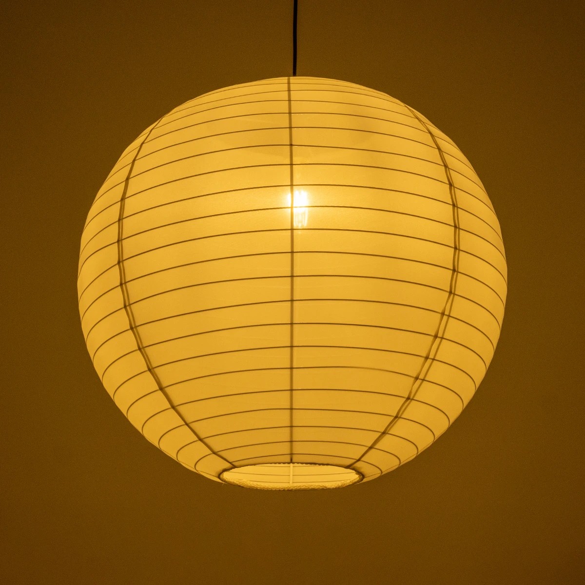 GLOBOSTAR® ROMINA 62005 Μοντέρνο Κρεμαστό Φωτιστικό Οροφής με Ντουί 1 x E27 AC 220-240V IP20 - Λευκό - Μ60 x Π60 x Υ55cm - Image 2