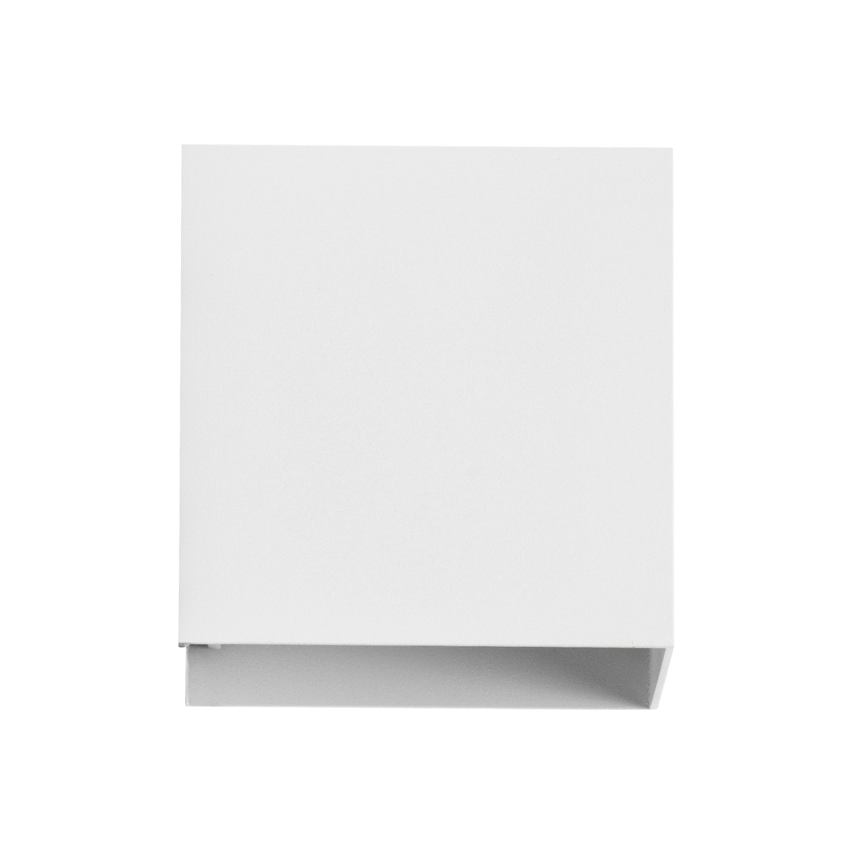 GLOBOSTAR® AXIS-S 60566 Μοντέρνο Φωτιστικό Τοίχου - Απλίκα LED 10W 1250lm 5°/60° AC 220-240V Αδιάβροχο IP65 Ψυχρό Λευκό 6000K - Bridgelux COB Chip & TÜV SÜD Driver - Λευκό Ματ - Μ10 x Π10 x Υ10cm - 5 Χρόνια Εγγύηση - Image 5