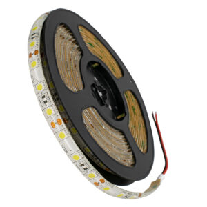 GLOBOSTAR® LUMAR 70120 Ταινία LED 14.4W/m 1440lm/m 120° DC 12V Αδιάβροχη IP65 60 x SMD5050 Chip/m Ψυχρό Λευκό 6000K Dimmable - Sanan SMD Chip - Μ500 x Π1 x Υ0.2cm - Ρολό 5 Μέτρων - 5 Χρόνια Εγγύηση