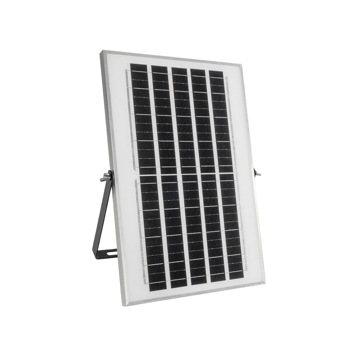 GLOBOSTAR® LUMOVOX 73067 Προβολέας LED 100W 5000lm 120° DC 5V με Φωτοβολταϊκό Panel 5V 8W & Επαναφορτιζόμενη Μπαταρία Li-ion 3.2V 5000mAh Αδιάβροχο IP67 Ψυχρό Λευκό 6000K - 120 x SMD2835 Sanan Chip - Γκρι Ανθρακί - Μ25 x Π5.5 x Υ17.5cm - 2 Χρόνια Εγγύηση - Image 7