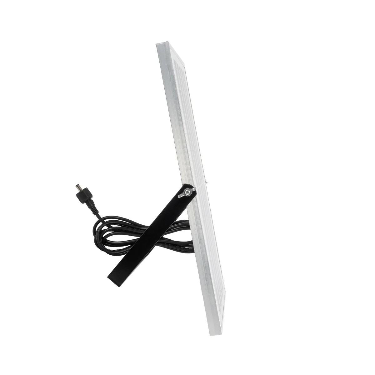 GLOBOSTAR® LUMOVOX 73067 Προβολέας LED 100W 5000lm 120° DC 5V με Φωτοβολταϊκό Panel 5V 8W & Επαναφορτιζόμενη Μπαταρία Li-ion 3.2V 5000mAh Αδιάβροχο IP67 Ψυχρό Λευκό 6000K - 120 x SMD2835 Sanan Chip - Γκρι Ανθρακί - Μ25 x Π5.5 x Υ17.5cm - 2 Χρόνια Εγγύηση - Image 8