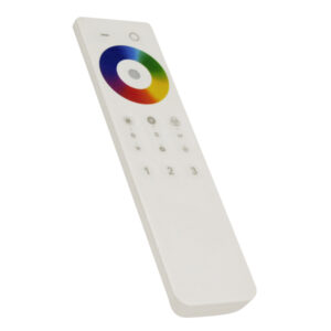 GLOBOSTAR® RGBGROUP 73413 RF 2.4Ghz Ασύρματο Χειριστήριο Αφής 3 Ζωνών για Πολύχρωμο RGB Controller 73414 DC3V 2 x AAA IP20 - RF 2.4G - Μ15 x Π4 x Υ1cm - 2 Χρόνια Εγγύηση