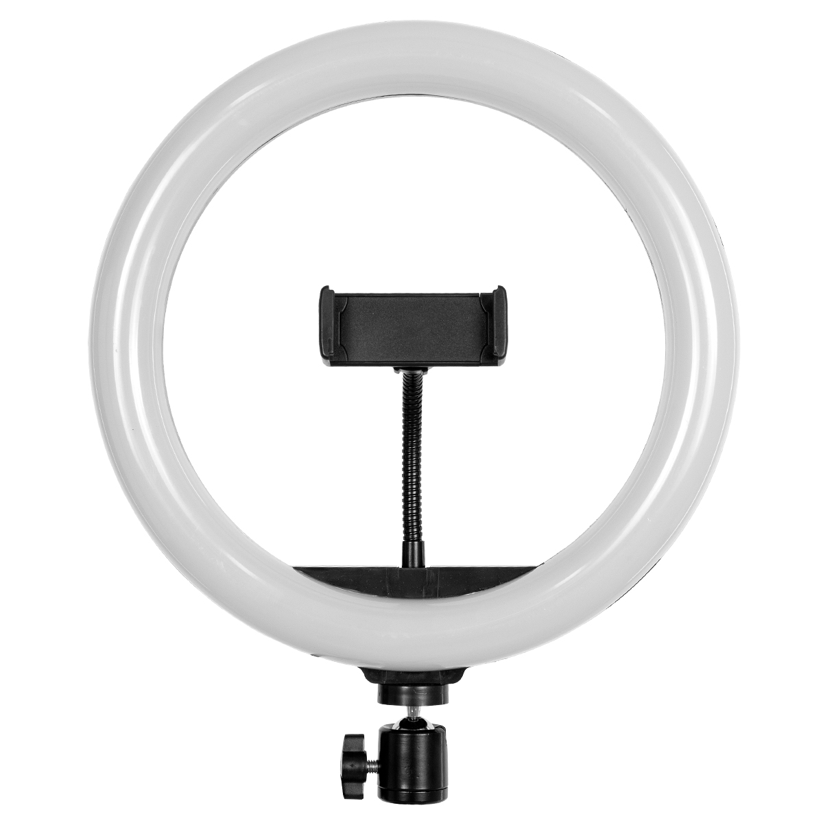 GloboStar® 75801 Professional Digital Ring Light Φ26cm LED SMD 30W 3000lm 180° DC 5V με Καλώδιο Τροφοδοσίας USB - Ενσωματωμένο Χειριστήριο Εναλλαγής Χρωμάτων & 1 Βάση Τηλεφώνου - Πολύχρωμο RGBW+WW Dimmable - Image 3