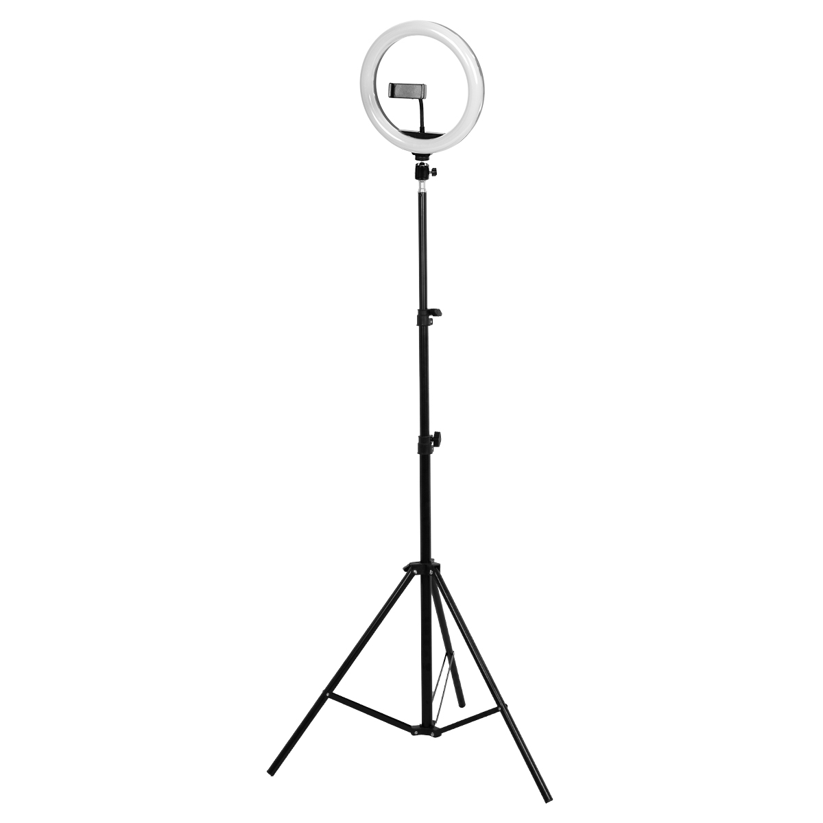 GloboStar® 75801 Professional Digital Ring Light Φ26cm LED SMD 30W 3000lm 180° DC 5V με Καλώδιο Τροφοδοσίας USB - Ενσωματωμένο Χειριστήριο Εναλλαγής Χρωμάτων & 1 Βάση Τηλεφώνου - Πολύχρωμο RGBW+WW Dimmable - Image 7