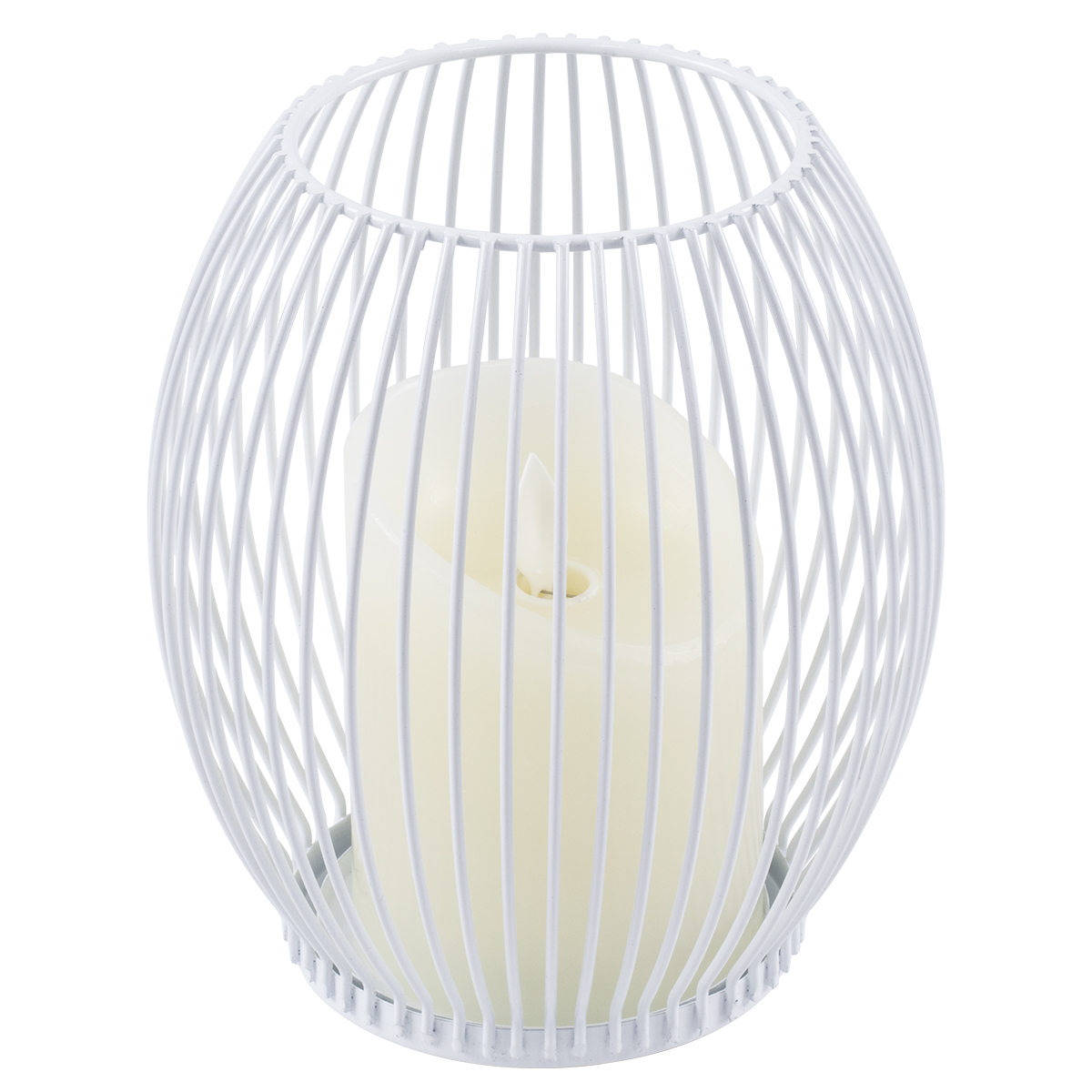 GloboStar® CANDLE 76490 Διακοσμητικό Realistic Κερί με LED Εφέ Κινούμενης Φλόγας - Μπαταρίας 2 x AA (Δεν Συμπεριλαμβάνονται) & Ασύρματο Χειριστήριο IR Θερμό Λευκό 2700K Dimmable Λευκό Φ14 x Υ16cm - Image 2