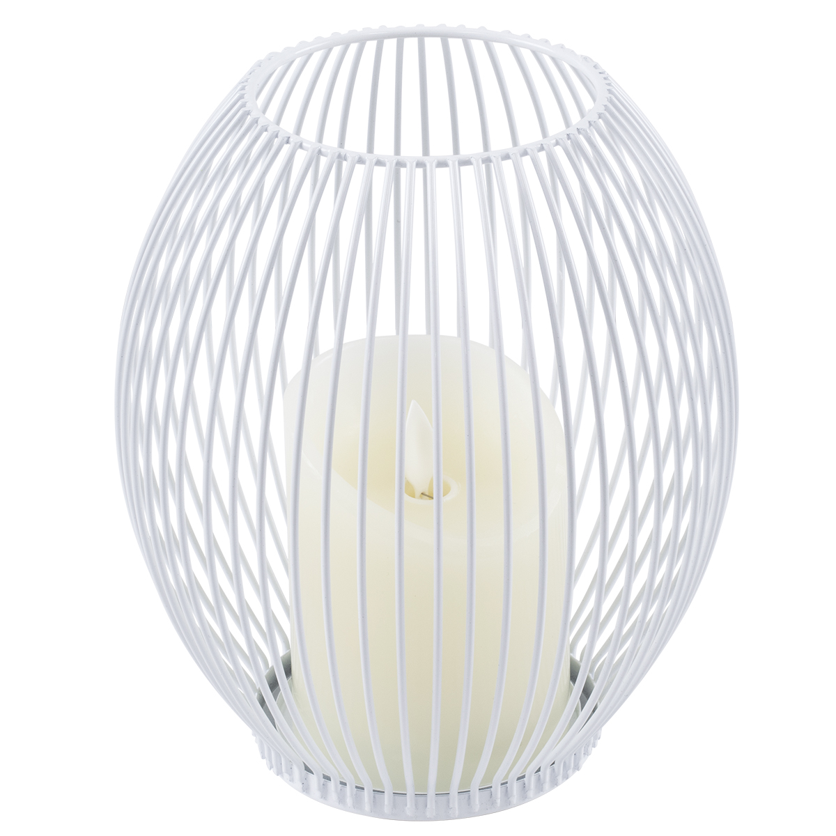 GloboStar® CANDLE 76491 Διακοσμητικό Realistic Κερί με LED Εφέ Κινούμενης Φλόγας - Μπαταρίας 2 x AA (Δεν Συμπεριλαμβάνονται) & Ασύρματο Χειριστήριο IR Θερμό Λευκό 2700K Dimmable Λευκό Φ16 x Υ18cm - Image 2