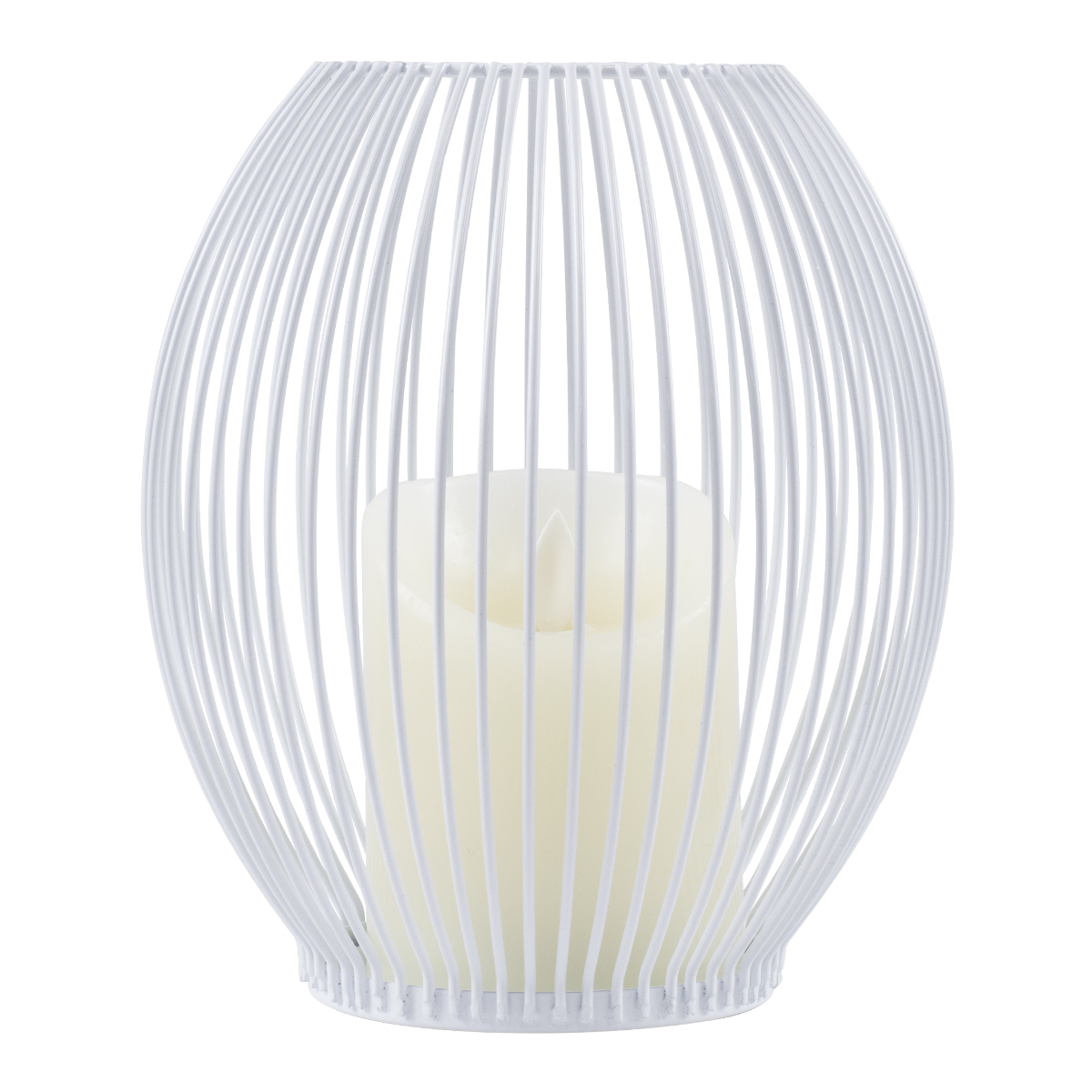 GloboStar® CANDLE 76491 Διακοσμητικό Realistic Κερί με LED Εφέ Κινούμενης Φλόγας - Μπαταρίας 2 x AA (Δεν Συμπεριλαμβάνονται) & Ασύρματο Χειριστήριο IR Θερμό Λευκό 2700K Dimmable Λευκό Φ16 x Υ18cm - Image 3