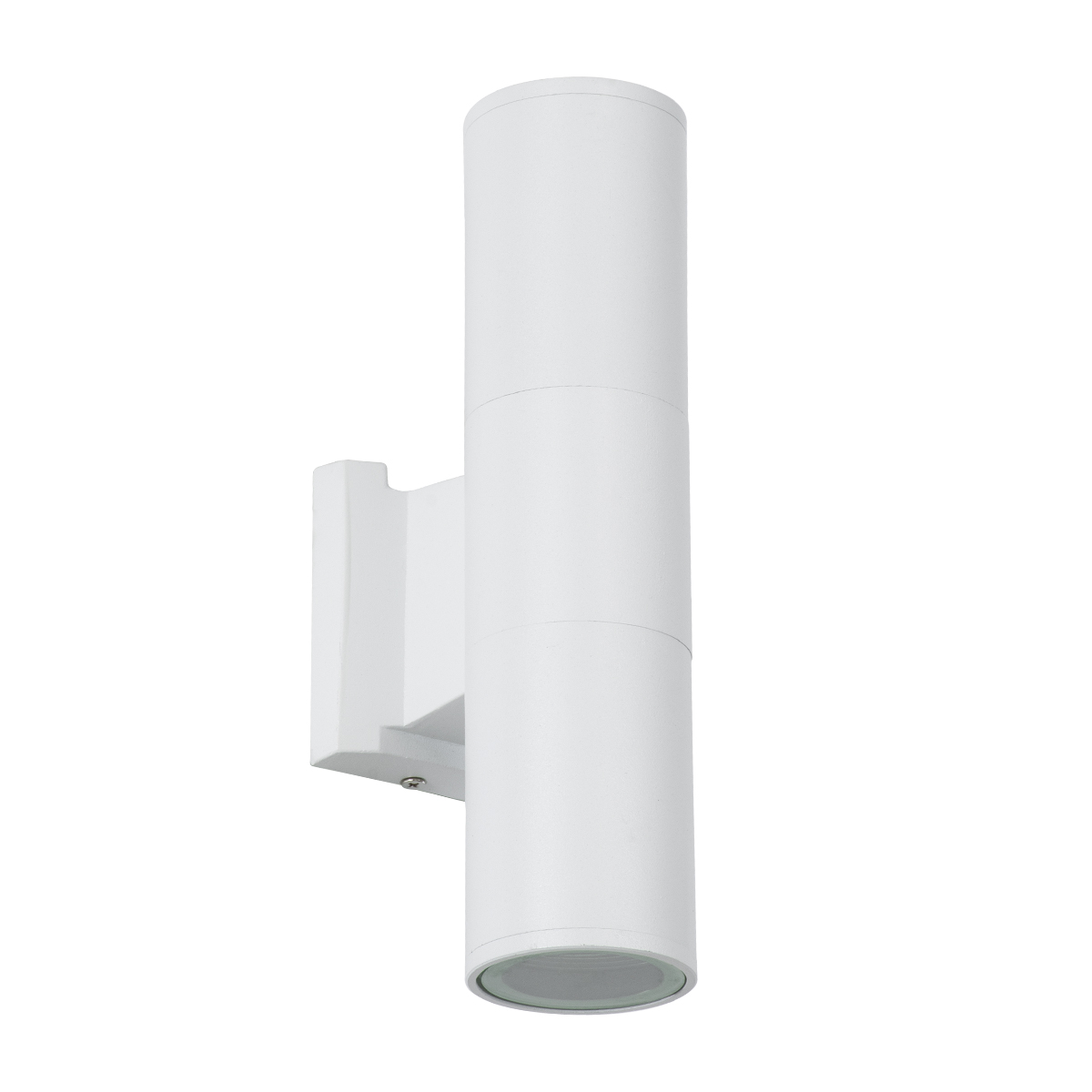 GLOBOSTAR® WALLY 77871 Μοντέρνο Φωτιστικό Τοίχου - Απλίκα με Ντουί 2 x GU10 AC 220-240V Αδιάβροχο IP65 - Λευκό Ματ - Μ6.4 x Π11 x Υ25cm - Image 3
