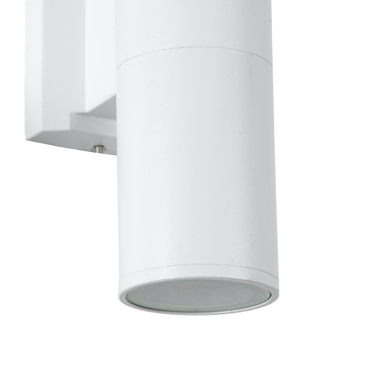 GLOBOSTAR® WALLY 77871 Μοντέρνο Φωτιστικό Τοίχου - Απλίκα με Ντουί 2 x GU10 AC 220-240V Αδιάβροχο IP65 - Λευκό Ματ - Μ6.4 x Π11 x Υ25cm - Image 7