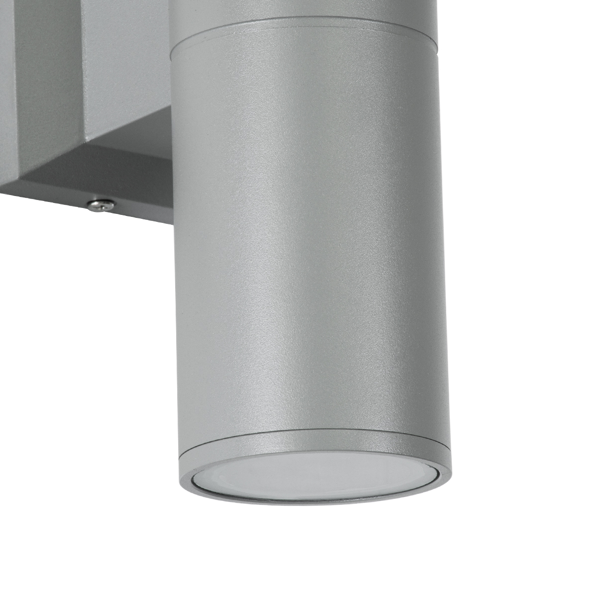 GLOBOSTAR® WALLY 77875 Μοντέρνο Φωτιστικό Τοίχου - Απλίκα με Ντουί 2 x GU10 AC 220-240V Αδιάβροχο IP65 - Γκρι Ματ - Μ6.4 x Π11 x Υ25cm - Image 7