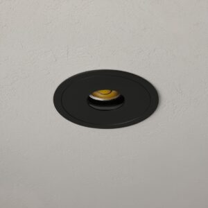 kelvo® PINADO KLV-101-0128 Χωνευτό Φωτιστικό Downlight Σποτ LED 7W 875lm 15° AC 220-240V IP20 Φυσικό Λευκό 4500K - Bridgelux COB Chip & TÜV SÜD Driver - Μαύρο Ματ - Μ8.3 x Π8.3 x Υ8.2cm / Q7.3cm - 5 Χρόνια Εγγύηση