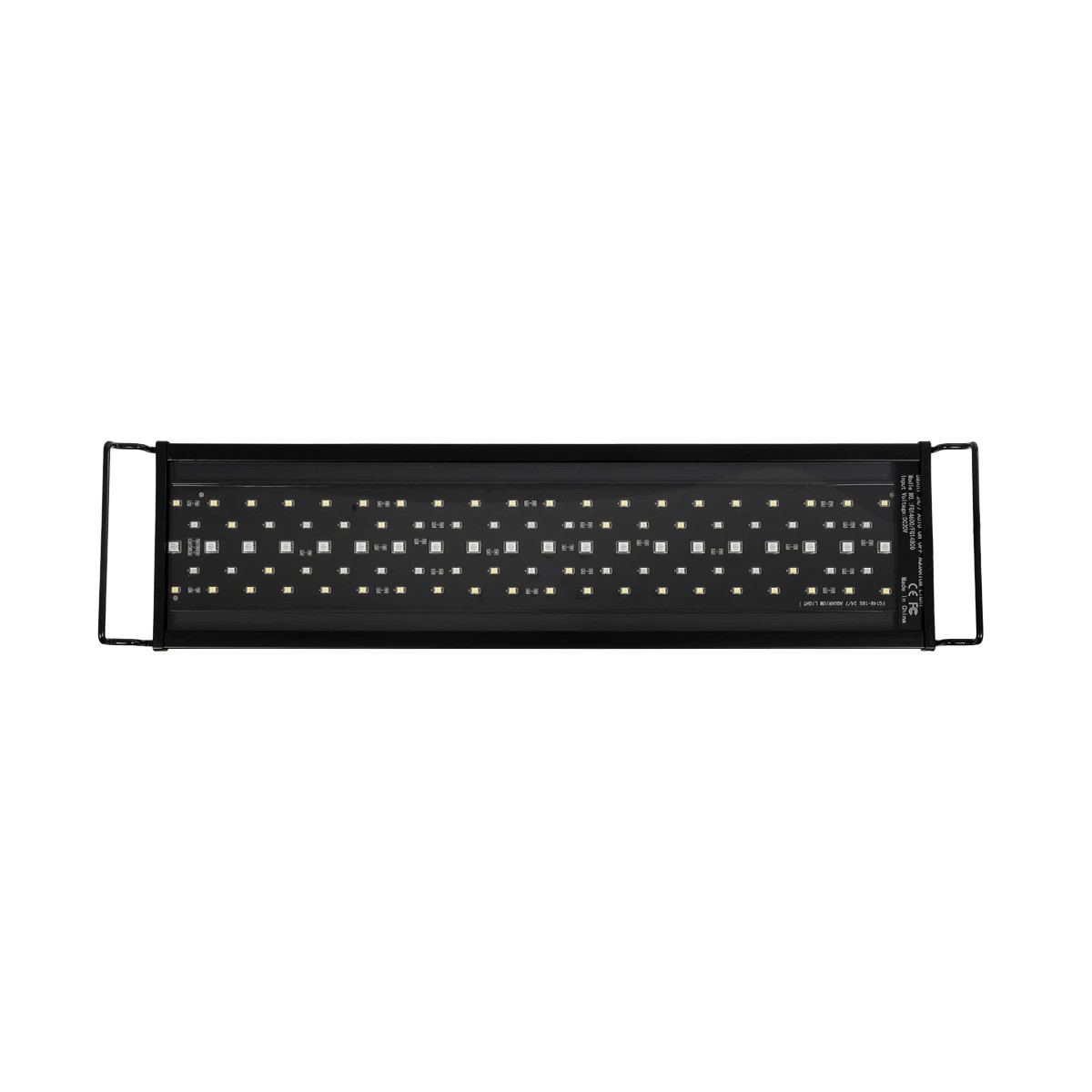GLOBOSTAR® AQUARIUS 79679 Φωτιστικό Ενυδρείου με Ενσωματωμένο Χειριστήριο LED 16W 800lm 120° AC 220-240V Αδιάβροχο IP44 Πολύχρωμο RGBW Dimmable - Sanan SMD Chip - Μαύρο - Μ45 x Π11 x Υ3cm - 2 Χρόνια Εγγύηση - Image 4