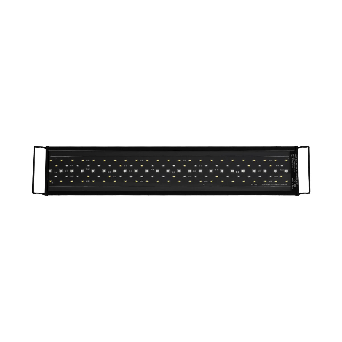 GLOBOSTAR® AQUARIUS 79680 Φωτιστικό Ενυδρείου με Ενσωματωμένο Χειριστήριο LED 19W 950lm 120° AC 220-240V Αδιάβροχο IP44 Πολύχρωμο RGBW Dimmable - Sanan SMD Chip - Μαύρο - Μ60 x Π11 x Υ3cm - 2 Χρόνια Εγγύηση - Image 4