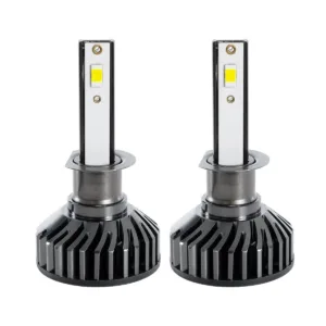 GLOBOSTAR® LEDKITF2 82020 Λάμπα H1 CANbus LED 30W/60W 3500lm/7000lm 360° DC 12-24V Αδιάβροχο IP65 Ψυχρό Λευκό 6000K - CREE COB Chip - Μ4 x Π4 x Υ7cm - Πακέτο 2 Τεμαχίων - 2 Χρόνια Εγγύηση