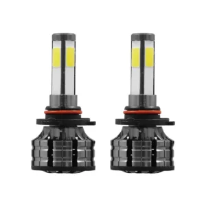 GloboStar® 82049 HB3 9005 K9 Line KIT Βασικού Φωτισμού Αυτοκινήτου & Φορτηγού 3rd Generation Can-Bus Series LED CREE CXB COB 100W 14000lm DC 9-32V Αδιάβροχο IP66 Ψυχρό Λευκό 6000K