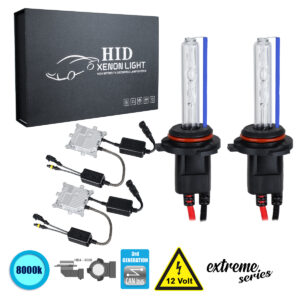GloboStar® 84165 HB4 9006 XCB Line KIT Βασικού Φωτισμού Αυτοκινήτου & Μοτοσυκλέτας 3rd Generation Can-Bus Extreme Series XENON 110W 10350lm DC 9-16V Αδιάβροχο IP65 Ψυχρό Λευκό 8000K