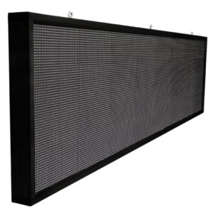 GLOBOSTAR® DISPLAY 90291 Κυλιόμενη Ψηφιακή Επιγραφή P10 Μονής Όψης LED AC 220-240V Αδιάβροχο IP65 Κόκκινο - WiFi Control μέσω FK APP - Αισθητήρας Θερμοκρασίας & Υγρασίας - Μ264 x Π9 x Υ72cm - 2 Χρόνια Εγγύηση