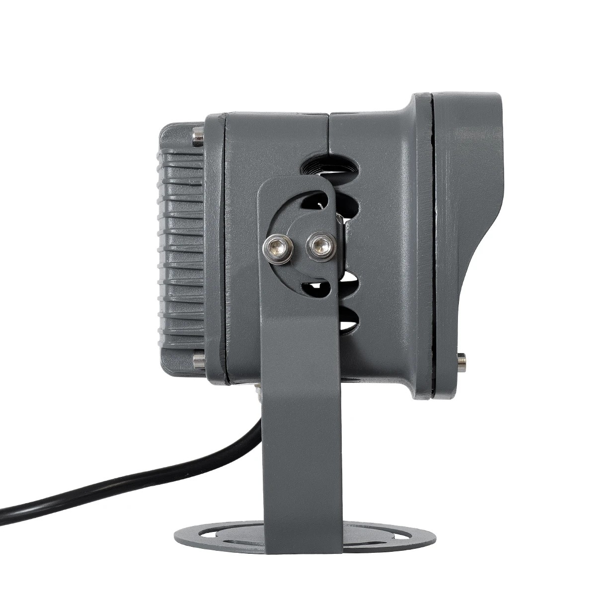GLOBOSTAR® FLOODXENA 90124 Προβολέας Σποτ Wall Washer LED 12W 1020lm 10° AC 220-240V Αδιάβροχο IP65 Μπλε - Bridgelux SMD Chip - Γκρι Ανθρακί - Μ13.5 x Π11 x Υ15cm - 3 Χρόνια Εγγύηση - Image 3