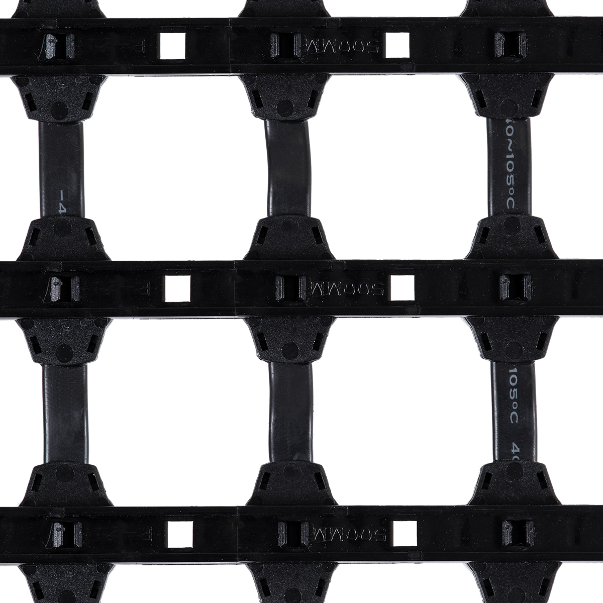 GloboStar® 90143 Digital Pixel Addressable Facade Soft Net Panel - Ψηφιακό Εύκαμπτο Δίχτυ Πάνελ Πρόσοψης Κτιρίων LED SMD 3535 300W/m2 400LED/m2 400PIXEL/m2 SPI/TTL Protocol IC UCS512B 18000lm/m2 120° DC 12V IP67 RGB - Μαύρο Σώμα - Μ100 x Π100 x Υ1.7cm - Image 7