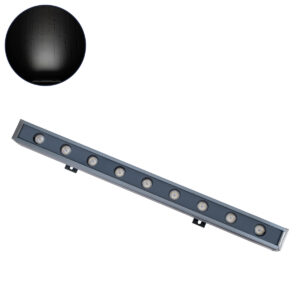 GLOBOSTAR® WASHERMARGO 90174 Μπάρα Φωτισμού Wall Washer LED 9W 1080lm 30° DC 24V Αδιάβροχο IP65 Ψυχρό Λευκό 6000K Dimmable - Bridgelux SMD Chip - Γκρι Ανθρακί - Μ50 x Π4 x Υ5cm - 3 Χρόνια Εγγύηση