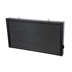 GLOBOSTAR® DISPLAY 90297 Κυλιόμενη Ψηφιακή Επιγραφή 96x48cm P10 Μονής Όψης LED AC 220-240V Αδιάβροχο IP65 RGB - WiFi Control μέσω FK APP - Αισθητήρας Θερμοκρασίας & Υγρασίας - Μ104 x Π9 x Υ56cm - 2 Χρόνια Εγγύηση
