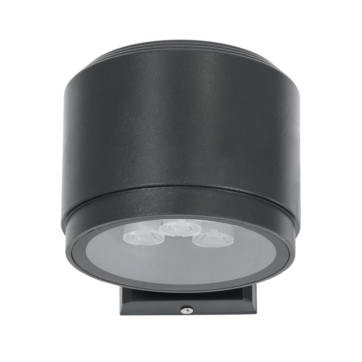 GLOBOSTAR® WALLLIGHT-GONA 90484 Μοντέρνο Φωτιστικό Τοίχου - Απλίκα LED 24W 2280lm 5° DC 24V Αδιάβροχο IP67 Φυσικό Λευκό 4500K - CREE COB Chip & TÜV SÜD Driver - Γκρι Ανθρακί Ματ - Μ13 x Π16.5 x Υ5cm - 3 Χρόνια Εγγύηση - Image 4