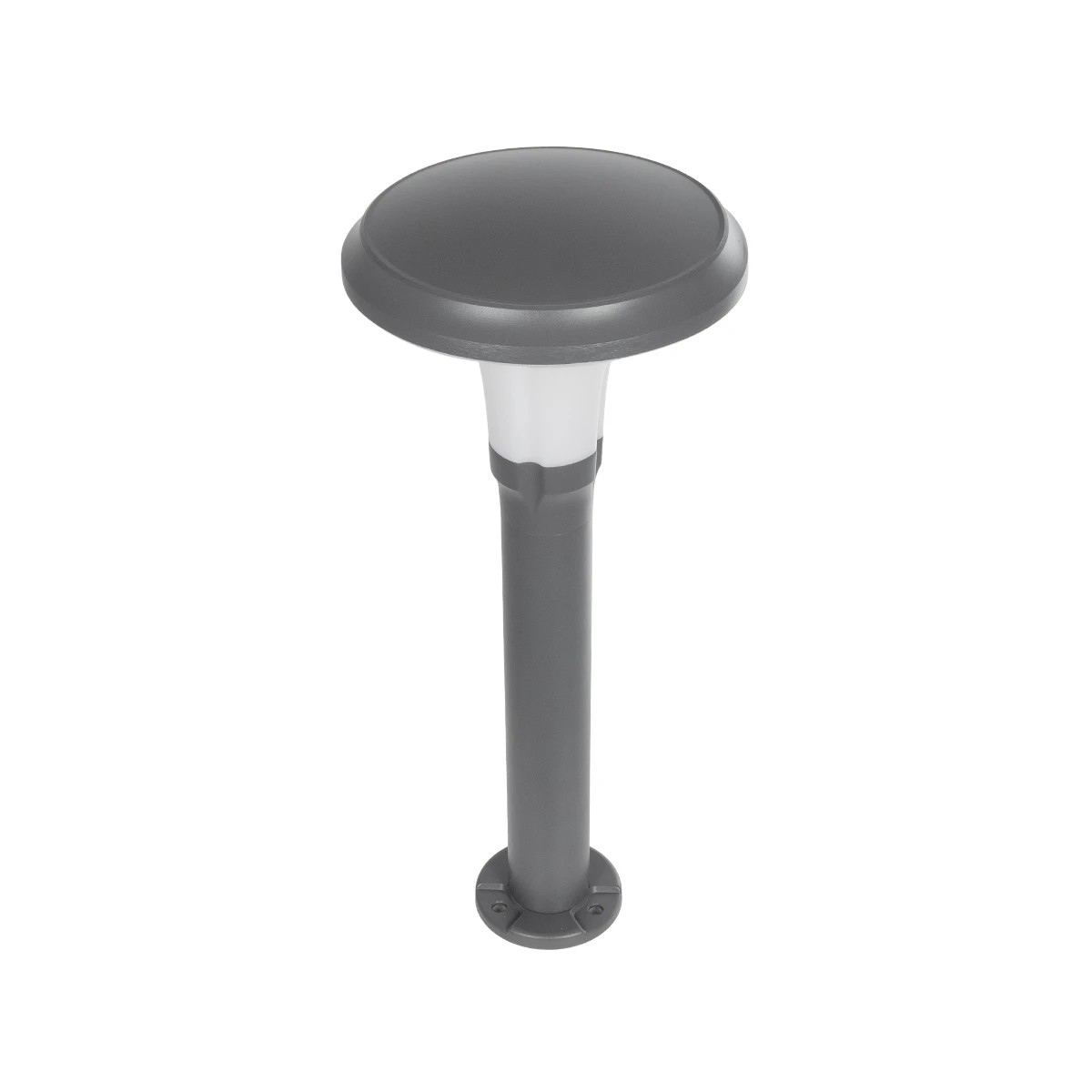 GLOBOSTAR® WHISPER 90548 Φωτιστικό Κολωνάκι Κήπου με Ντουί 1 x E27 AC 220-240V Αδιάβροχο IP65 - Γκρι Ανθρακί - Μ27 x Π27 x Υ79cm - Image 5
