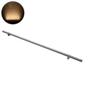 GLOBOSTAR® WASHERSTELLAR 90575 Μπάρα Φωτισμού Wall Washer LED 12W 1320lm 30° DC 24V Αδιάβροχο IP67 Θερμό Λευκό 2700K Dimmable - Bridgelux SMD Chip - Γκρι Ανθρακί - Μ100 x Π2 x Υ1.8cm - 3 Χρόνια Εγγύηση