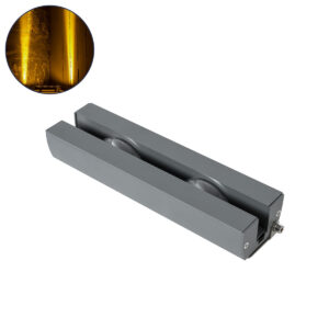 GLOBOSTAR® WINDOWARTE 90719 Φωτιστικό Ανάδειξης Παραθύρων LED 18W 1620lm 8x180° DC 24V Αδιάβροχο IP67 Θερμό Λευκό 2700K Dimmable - CREE XPE Chip - Γκρι Ανθρακί - Μ25 x Π7 x Υ4.5cm - 3 Χρόνια Εγγύηση