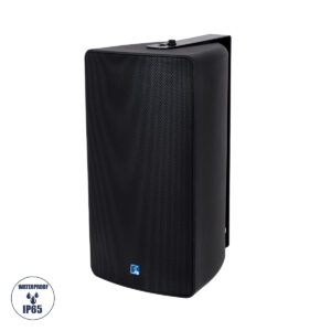 GloboStar® FDB ES108BT 98004 Facilities Speaker - Παθητικό Ηχείο Εγκαταστάσεων Επιτοίχιο με Μετασχηματιστή 100V & 16Ω - 150W RMS (600W Peak) - 1 x 8" Inches LF & 1 x 1" Inches HF - Αδιάβροχο IP65 - Μαύρο - Μ24 x Π28.5 x Υ45cm