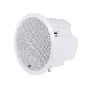 GLOBOSTAR® FDB C800T 98013 Χωνευτό Παθητικό Ηχείο Εγκαταστάσεων με Μετασχηματιστή 100V & 8Ω - 50W RMS (100W Peak) - 1 x 8" Inches LF & 1 x 1" Inches HF - IP20 - Λευκό - Μ28 x Π28 x Υ19.1cm / Q24.5 x 17.7cm - 2 Χρόνια Εγγύηση