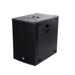 GLOBOSTAR® FDB K118BAS 98028 Επιδαπέδιο Ενεργό Αυτοενισχυόμενο PA Subwoofer Κολωνάτο Σύστημα με Ψηφιακό Ενισχυτή DSP SA2.68 AC 220V/50-60Hz - 600W RMS/4Ω + 600W RMS/4Ω (2400W Peak) - 1 x 18" Inches LF - IP20 - Μαύρο - Μ47.5 x Π71 x Υ70cm - 2 Χρόνια Εγγύηση