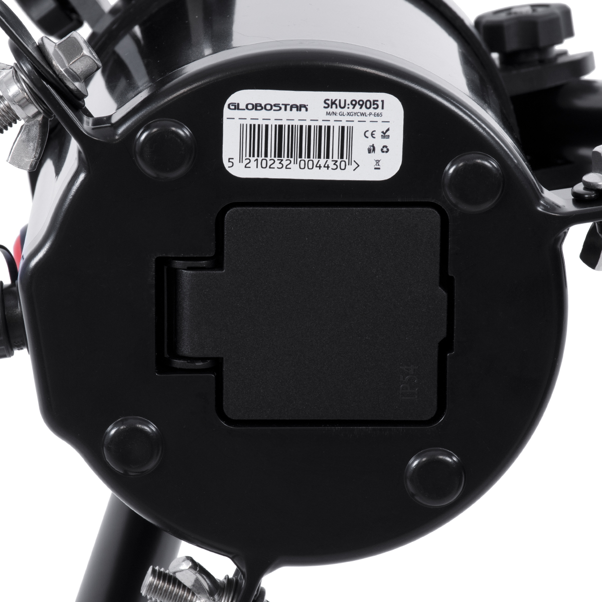 GLOBOSTAR® WORKINGLIGHT 99051 Προβολέας Εργασίας με Τρίποδο LED 65W 6000lm 360° AC 220-240V Αδιάβροχο IP65 IK08 Ψυχρό Λευκό 6000K - Sanan SMD Chip - Λευκό Γαλακτερό - Μ70 x Π70 x Υ130cm - 3 Χρόνια Εγγύηση - Image 7