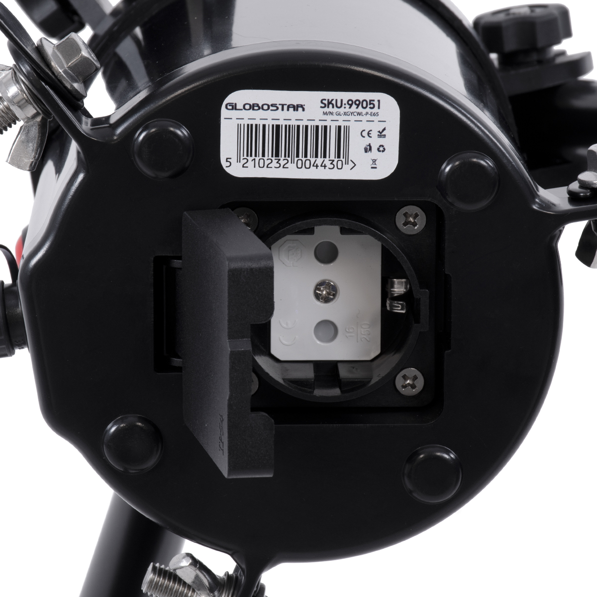 GLOBOSTAR® WORKINGLIGHT 99051 Προβολέας Εργασίας με Τρίποδο LED 65W 6000lm 360° AC 220-240V Αδιάβροχο IP65 IK08 Ψυχρό Λευκό 6000K - Sanan SMD Chip - Λευκό Γαλακτερό - Μ70 x Π70 x Υ130cm - 3 Χρόνια Εγγύηση - Image 8