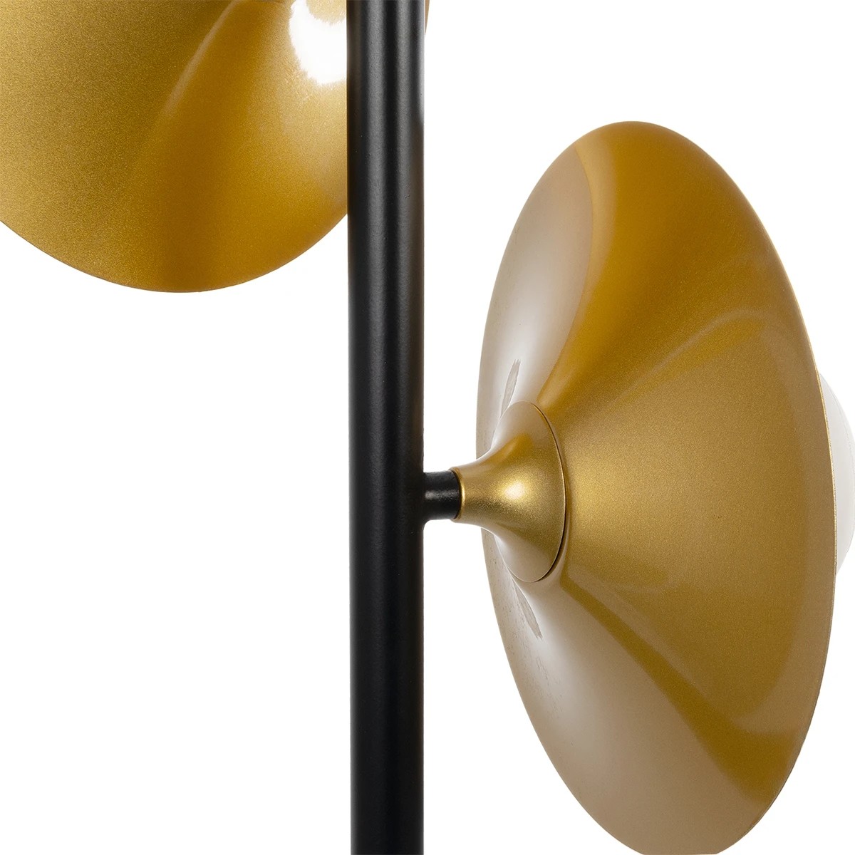 GLOBOSTAR® JOLIET 999-0046 Μοντέρνο Κρεμαστό Φωτιστικό Οροφής με Ντουί 3 x G9 AC 220-240V IP20 - Μαύρο & Χρυσό - Μ27 x Π27 x Y62cm - Image 8