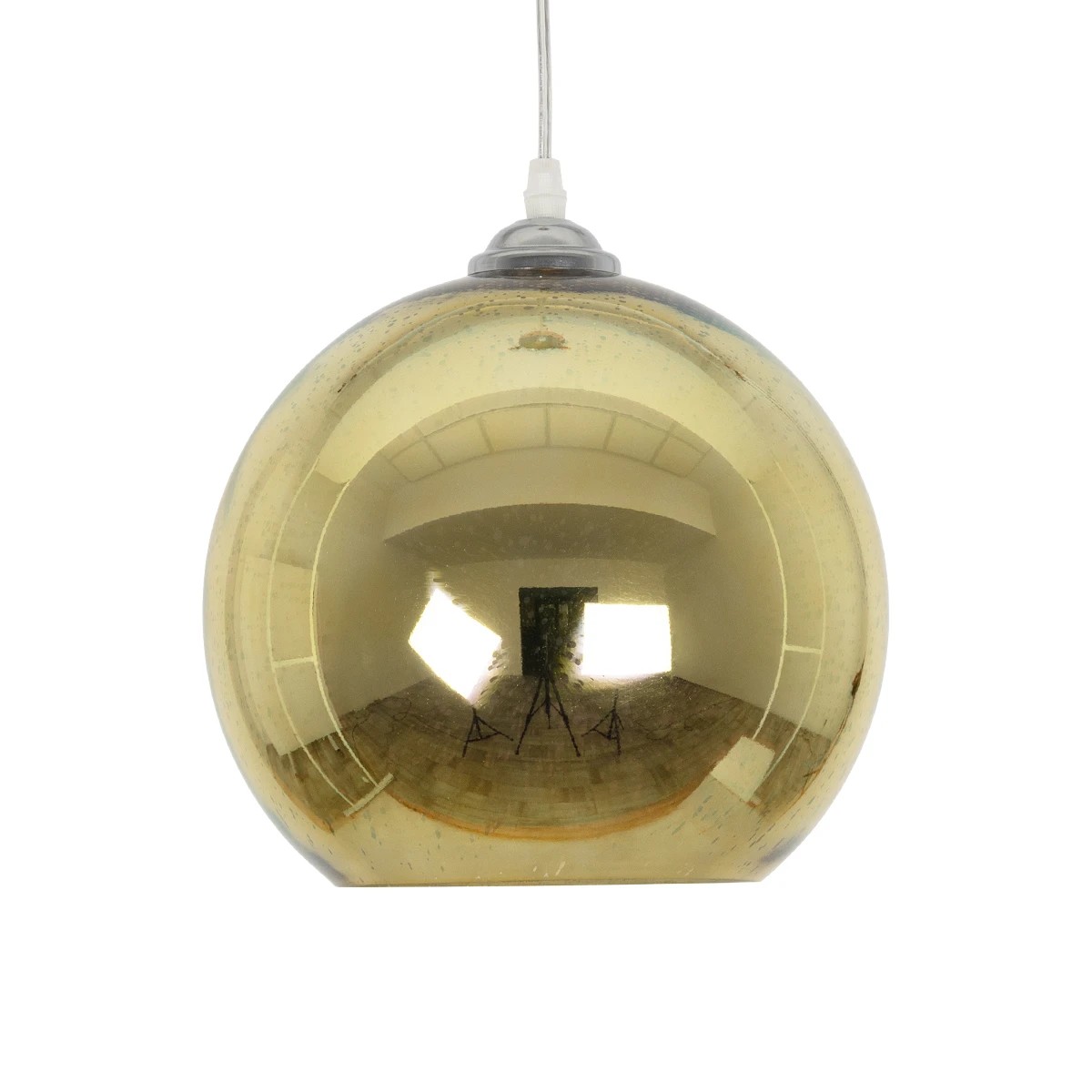 GLOBOSTAR® SATURN 999-0147 Μοντέρνο Κρεμαστό Φωτιστικό Οροφής με Ντουί 1 x E27 AC 220-240V IP20 - Πολύχρωμο - Μ25 x Π25 x Υ22cm - Image 4