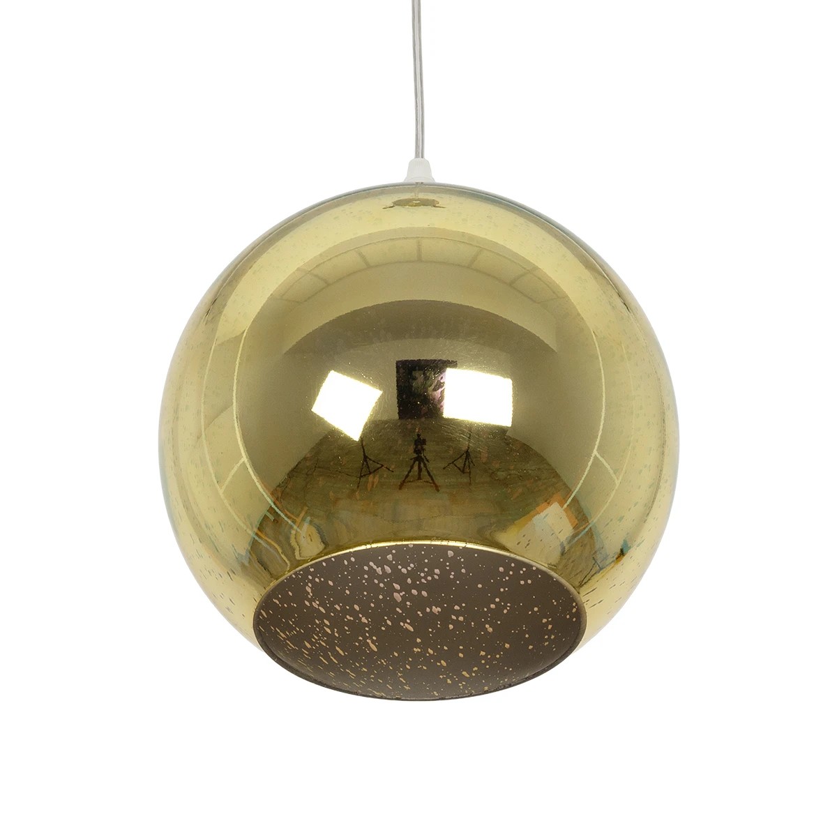 GLOBOSTAR® SATURN 999-0147 Μοντέρνο Κρεμαστό Φωτιστικό Οροφής με Ντουί 1 x E27 AC 220-240V IP20 - Πολύχρωμο - Μ25 x Π25 x Υ22cm - Image 5