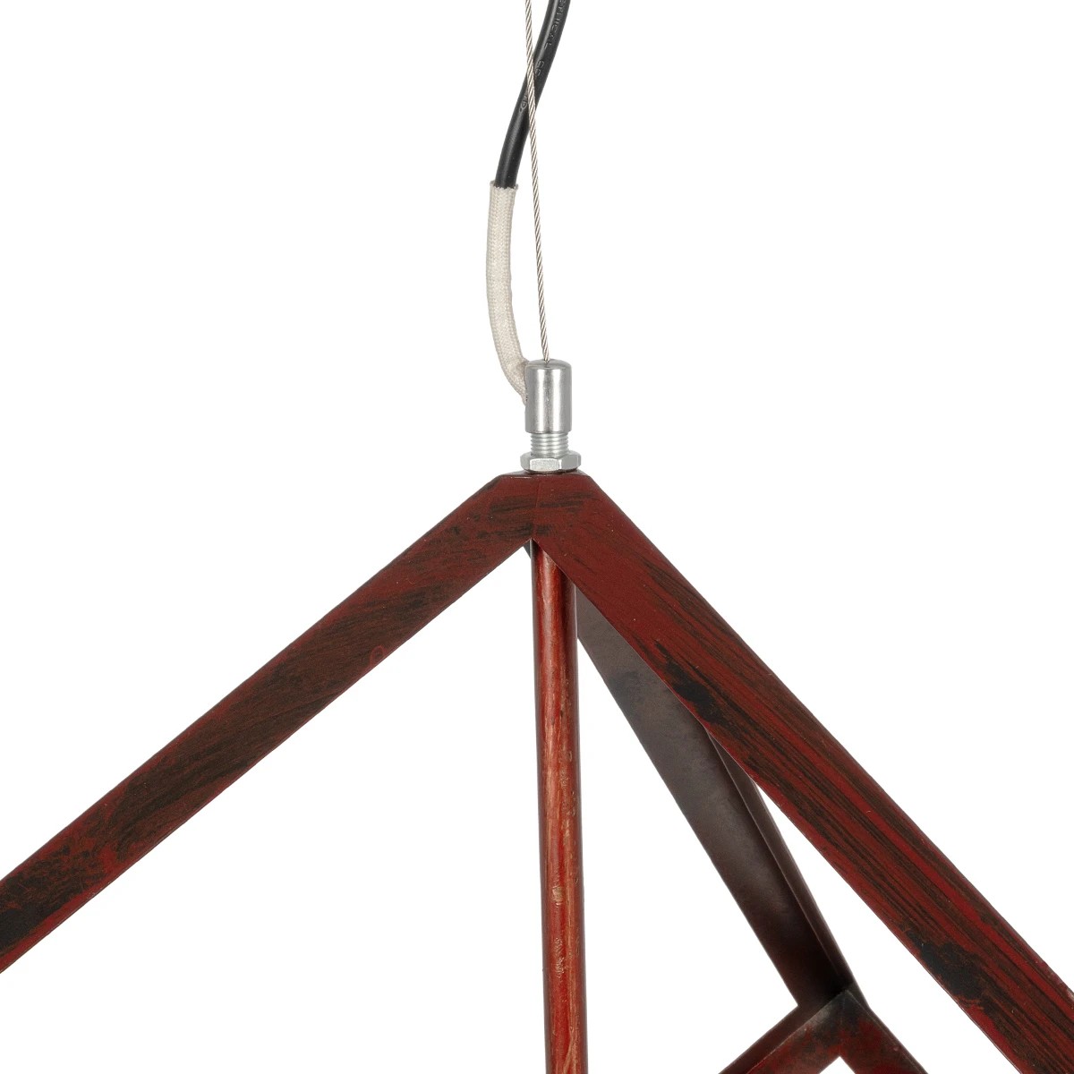 GLOBOSTAR® CUBE 999-0216 Μοντέρνο Κρεμαστό Φωτιστικό Οροφής με Ντουί 1 x E27 AC 220-240V IP20 - Χάλκινο - Μ70 x Π70 x Υ87cm - Image 7