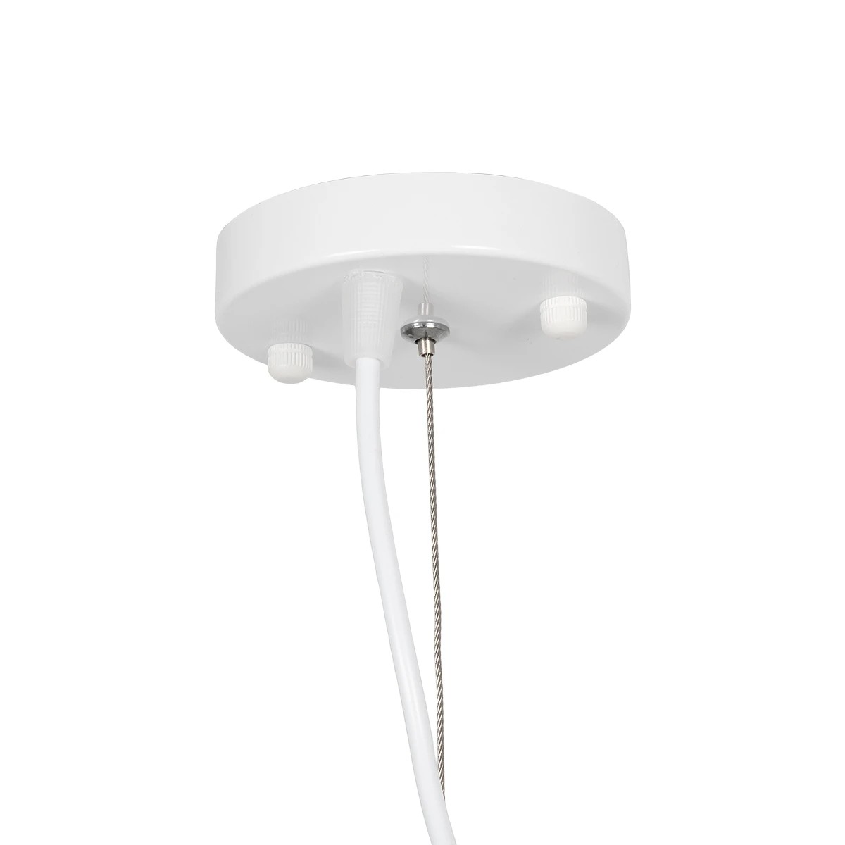 GLOBOSTAR® CUBE 999-0217 Μοντέρνο Κρεμαστό Φωτιστικό Οροφής με Ντουί 1 x E27 AC 220-240V IP20 - Λευκό - Μ70 x Π70 x Y87cm - Image 8