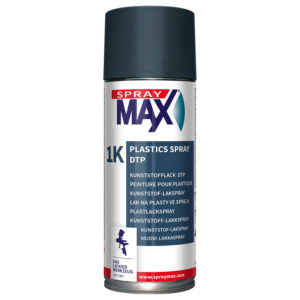 680046 SPRAY ΒΑΦΗΣ ΠΛΑΣΤΙΚΩΝ ΧΩΡΙΣ ΠΡΟΣΘ.ΑΣΤΑΡΙΟΥ 1K PLASTICS SPRAY DTP, ΜΑΥΡΟ - 400ML