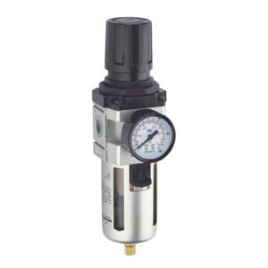 AERO 1400-FR-1/2 ΦΙΛΤΡΟΡΥΘΜΙΣΤΗΣ 4000L/min, 10BAR, 40μ, 45mL, 262mm (ΜΑΥΡΟ)