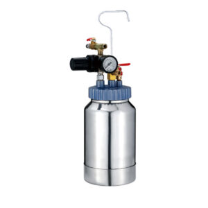 STB-02A ΔΟΧΕΙΟ ΠΙΕΣΗΣ ΧΡΩΜΑΤΟΣ ΜΕ ΡΥΘΜΙΣΤΗ, 2LT - 1.3KG (ALU-PLAIN)