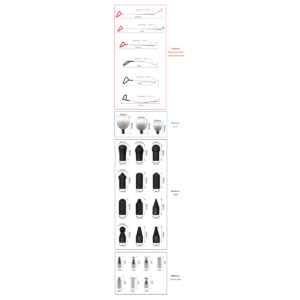LEVER-006KIT ΣΕΤ 6 ΤΕΜΑΧΙΩΝ ΛΑΒΙΔΕΣ ΕΠΙΔΙΟΡΘΩΣΗΣ ΒΑΘΟΥΛΩΜΑΤΩΝ & ΕΞΑΡΤΗΜΑΤΩΝ ΕΠΙΣΚΕΥΗΣ