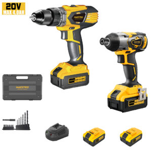 MCK-20V KIT ΚΡΟΥΣΤΙΚΟ ΔΡΑΠΑΝΟΚΑΤΣΑΒΙΔΟ - ΠΑΛΜΙΚΟ ΚΑΤΣΑΒΙΔΙ (ΛΙΘΙΟΥ 20V - 2X4 Ah)